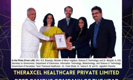 Theraxcel Healthcare Pvt. Ltd. Wins “Best Campus Company of the Year” at Bengaluru Tech Summit 2025