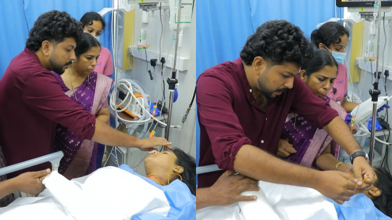 ಮದುವೆ ದಿನ ಮೇಕಪ್ ಮಾಡಿಸಿಕೊಳ್ಳಲು ತೆರಳುತ್ತಿದ್ದ ವಧುವಿಗೆ ಅಪಘಾತ – ಐಸಿಯುನಲ್ಲೇ ತಾಳಿ ಕಟ್ಟಿದ ವರ