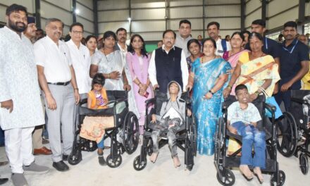 ವಿಶೇಷ ಚೇತನರಿಗೆ ಸವಲತ್ತು ವಿತರಿಸುವ ಕಾರ್ಯಕ್ರಮಕ್ಕೆ ಚಾಲನೆ