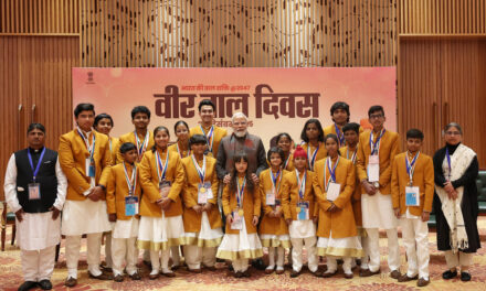 ನವದೆಹಲಿಯಲ್ಲಿ ನಡೆದ ವೀರ ಬಾಲ ದಿವಸ ಕಾರ್ಯಕ್ರಮದ ಚಿತ್ರಗಳನ್ನು ಹಂಚಿಕೊಂಡಿರುವ ಪ್ರಧಾನಮಂತ್ರಿ