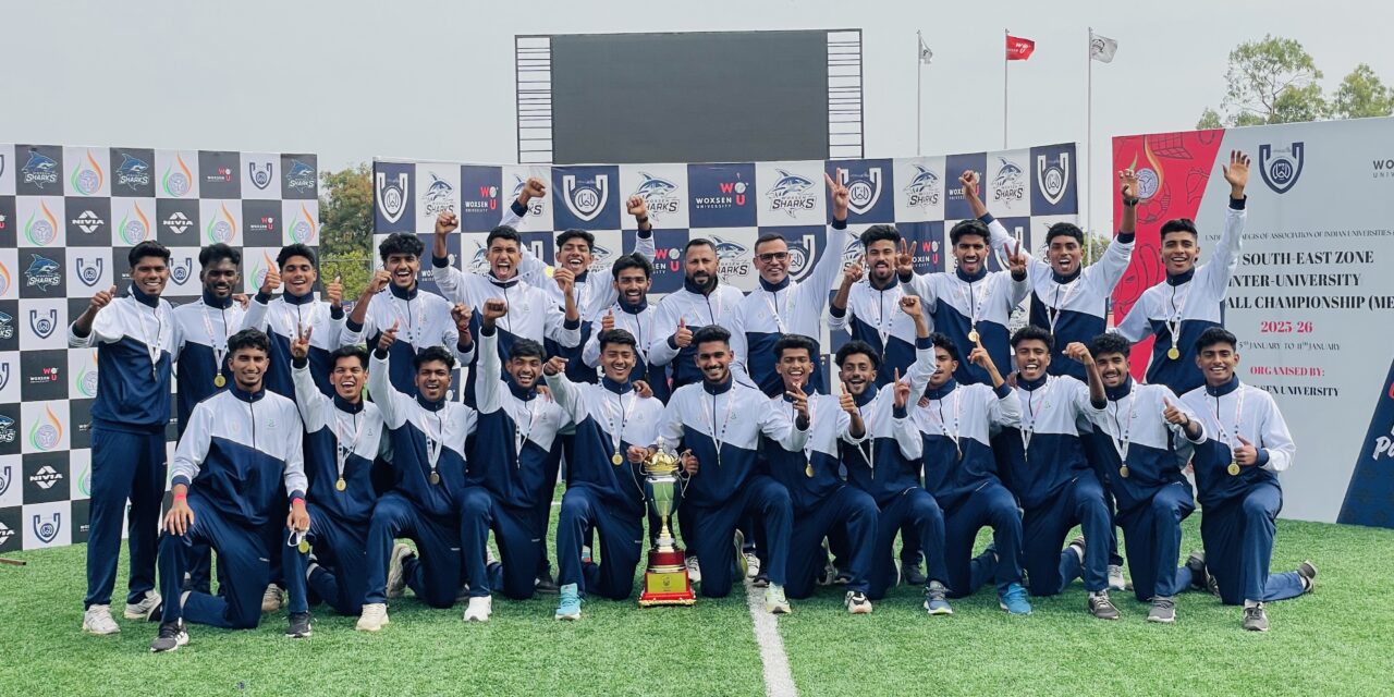 ದಕ್ಷಿಣ–ಪೂರ್ವ ವಲಯ ಅಂತರ್ ವಿಶ್ವವಿದ್ಯಾಲಯ ಫುಟ್ಬಾಲ್ ಚಾಂಪಿಯನ್‌ಶಿಪ್ 2025–26: ಯೆನೆಪೋಯಾ ವಿಶ್ವವಿದ್ಯಾಲಯ ಚಾಂಪಿಯನ್