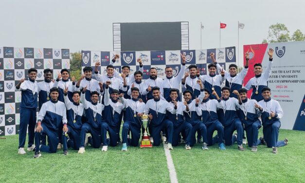 ದಕ್ಷಿಣ–ಪೂರ್ವ ವಲಯ ಅಂತರ್ ವಿಶ್ವವಿದ್ಯಾಲಯ ಫುಟ್ಬಾಲ್ ಚಾಂಪಿಯನ್‌ಶಿಪ್ 2025–26: ಯೆನೆಪೋಯಾ ವಿಶ್ವವಿದ್ಯಾಲಯ ಚಾಂಪಿಯನ್