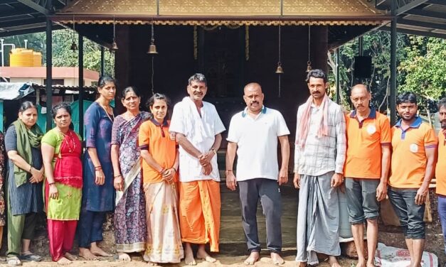 ಶೌರ್ಯ ವಿಪತ್ತು ನಿರ್ವಹಣಾ ಘಟಕ ಕಲ್ಲಡ್ಕ ವತಿಯಿಂದ ಸ್ವಚ್ಛತಾ ಶ್ರಮದಾನ, ಹಾಗೂ ಮಾಸಿಕ ಸಭೆ