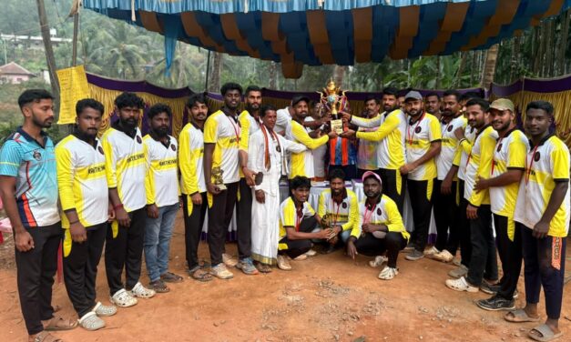 ಟೀಮ್ ವೀರಕಂಭ ಆಶ್ರಯದಲ್ಲಿ ಆರನೇ ವರ್ಷದ “ಅಯೋಧ್ಯೆ ಟ್ರೋಪಿ” ಕ್ರಿಕೆಟ್ ಪಂದ್ಯಾಟ