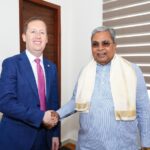 ಭಾರತದಲ್ಲಿನ ಅಮೆರಿಕನ್ ರಾಯಭಾರಿ ಸರ್ಜಿಯೊ ಗೋರ್ ಅವರು  ಸಿ.ಎಂ.ಭೇಟಿ