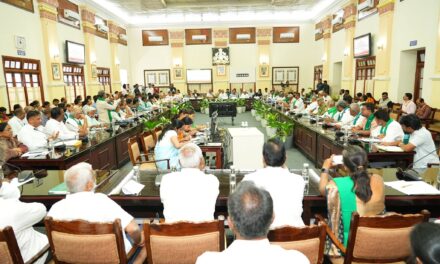 ರೈತ ಸಂಘಟನೆಗಳ ಮುಖಂಡರು ಮತ್ತು ಕೃಷಿ ಸಂಸ್ಥೆಗಳ ಪ್ರತಿನಿಧಿಗಳ ಜೊತೆ ಸಿ.ಎಂ. ಸಭೆ