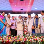 ಬೆಂಗಳೂರಿನ ಅರಮನೆ ಮೈದಾನದಲ್ಲಿ ಆಯೋಜಿಸಿದ್ದ ರಾಜ್ಯ ಮಟ್ಟದ ಶೈಕ್ಷಣಿಕ ಮಹಾಸಮ್ಮೇಳನ ಹಾಗೂ ಸುವರ್ಣ ಮಹೋತ್ಸವ ಸಮಾರಂಭ