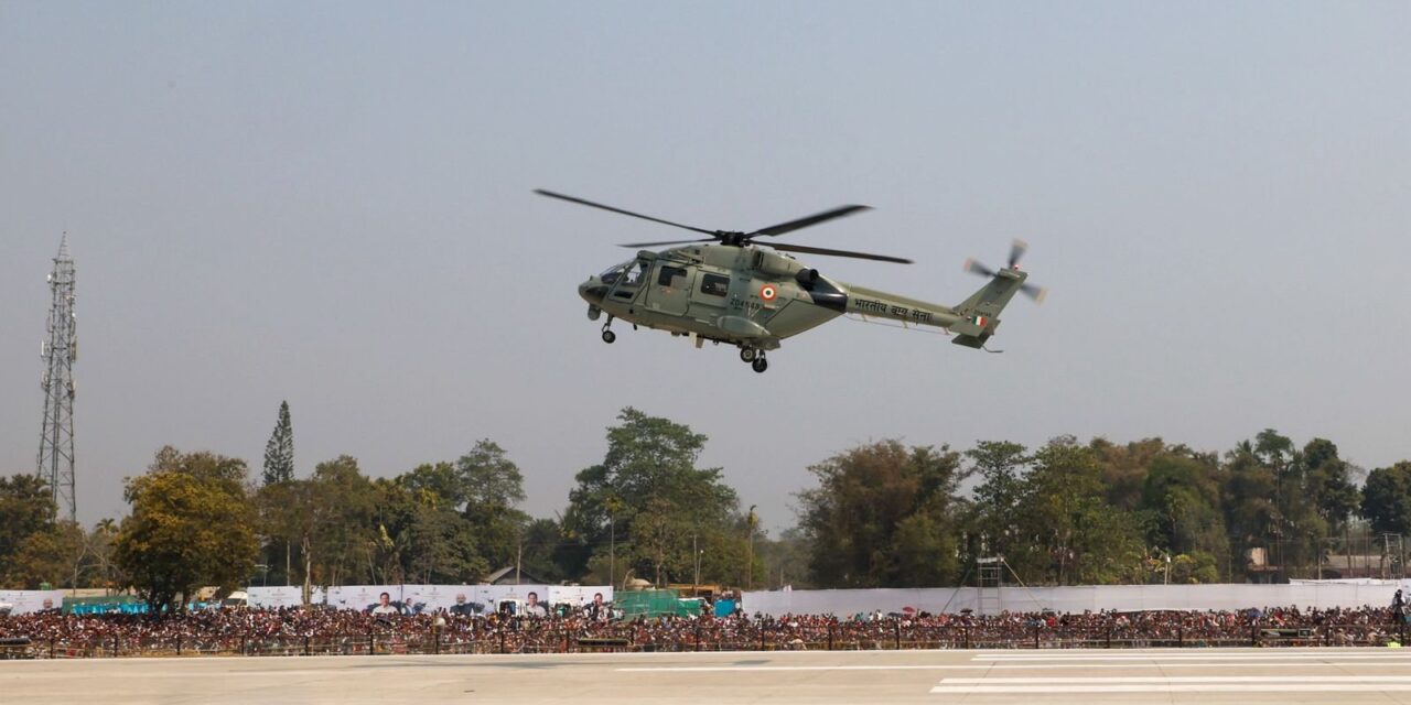 ಅಸ್ಸಾಂನ ದಿಬ್ರುಗಢದಲ್ಲಿ ಈಶಾನ್ಯ ಭಾರತದ ಮೊದಲ ತುರ್ತು ಲ್ಯಾಂಡಿಂಗ್ ಸೌಲಭ್ಯ (ELF) ಉದ್ಘಾಟಿಸಿದ ಪ್ರಧಾನಮಂತ್ರಿ