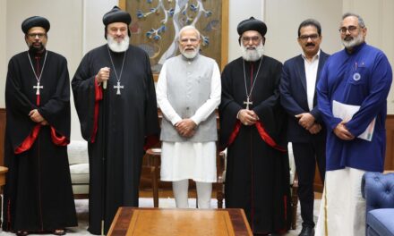 ಪ್ರಧಾನಮಂತ್ರಿ ಅವರಿಂದ ಆ್ಯಂಟಿಯೋಕ್ ಮತ್ತು ಎಲ್ಲಾ ಪೂರ್ವ ಚರ್ಚ್ ಗಳ ಪರಮೋಚ್ಛ ಧರ್ಮ ಗುರು ಇಗ್ನೇಷಿಯಸ್ ಆಫ್ರೆಮ್ – II ಅವರ ಭೇಟಿ