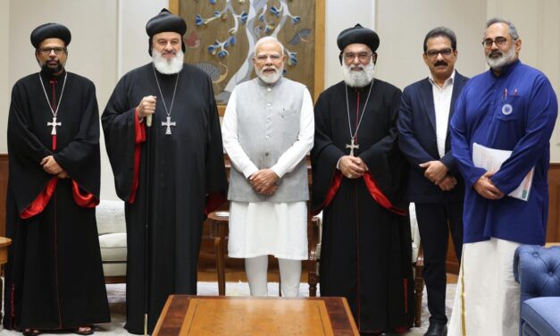 ಪ್ರಧಾನಮಂತ್ರಿ ಅವರಿಂದ ಆ್ಯಂಟಿಯೋಕ್ ಮತ್ತು ಎಲ್ಲಾ ಪೂರ್ವ ಚರ್ಚ್ ಗಳ ಪರಮೋಚ್ಛ ಧರ್ಮ ಗುರು ಇಗ್ನೇಷಿಯಸ್ ಆಫ್ರೆಮ್ – II ಅವರ ಭೇಟಿ