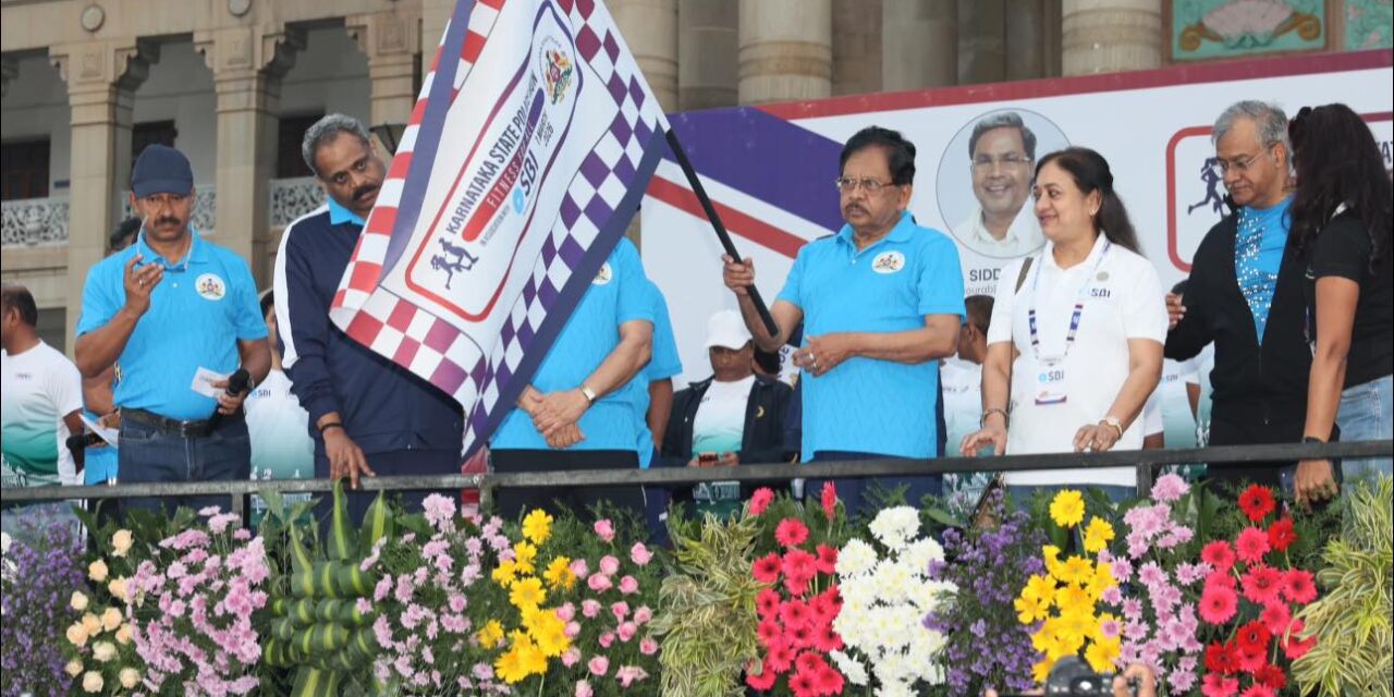 ನಮ್ಮ ಪೊಲೀಸ್ ನಮ್ಮ‌ ಹೆಮ್ಮೆ’ ಘೋಷವಾಕ್ಯದಡಿ ಆಯೋಜಿಸಿದ್ದ 3ನೇ ವರ್ಷದ ‘ಪೊಲೀಸ್ ಓಟ’