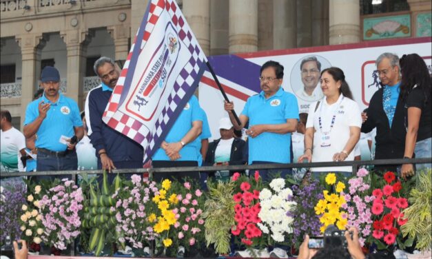 ನಮ್ಮ ಪೊಲೀಸ್ ನಮ್ಮ‌ ಹೆಮ್ಮೆ’ ಘೋಷವಾಕ್ಯದಡಿ ಆಯೋಜಿಸಿದ್ದ 3ನೇ ವರ್ಷದ ‘ಪೊಲೀಸ್ ಓಟ’