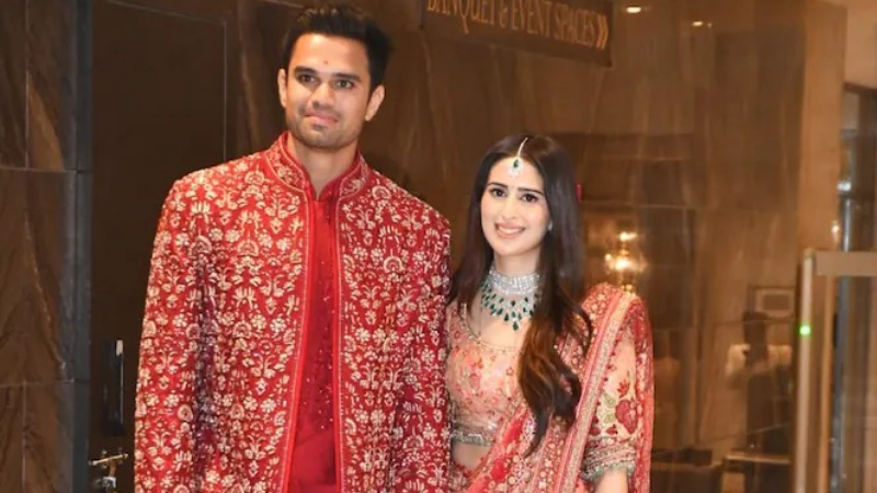 Saaniya Chandhok ಜೊತೆವೈವಾಹಿಕ ಜೀವನಕ್ಕೆ ಕಾಲಿಟ್ಟ ಸಚಿನ್ ತೆಂಡೂಲ್ಕರ್ ಪುತ್ರ ಅರ್ಜುನ್ ತೆಂಡೂಲ್ಕರ್