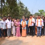 ಶ್ರೀ ಕನಪಾಡಿ ದೈವಸ್ಥಾನದ ಭಂಡಾರ ಹೋಗುವ  ದರಿಬಾಗಿಲು-ಪಲ್ಕೆ ಕಾಂಕ್ರಿಟ್ ರಸ್ತೆ ಉದ್ಘಾಟನೆ