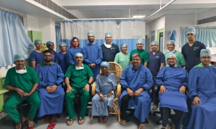 Yenepoya Medical college Hospital Deralakatte, Mangaluru.  New Era In Cardiac Care: Keyhole Surgery for 73 Year old patient