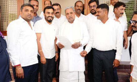 ಯುವವಾಹಿನಿ ನಿಯೋಗದಿಂದ ಮುಖ್ಯಮಂತ್ರಿಗಳ ಭೇಟಿ