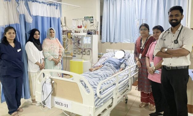 Yenepoya Medical College Hospital successfully performs Centrifuge-Based Therapeutic Plasma Exchange (cTPE) for Neuromyelitis Optica (NMO)