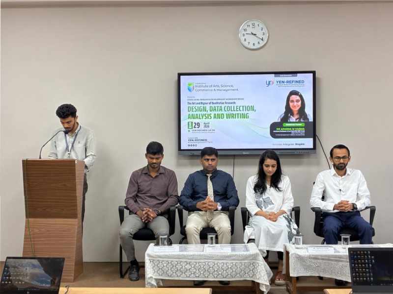 State-Level Research Development Workshop (RDW) on “The Art and Rigour of Qualitative Research: Design, Data Collection, Analysis and Writing.”