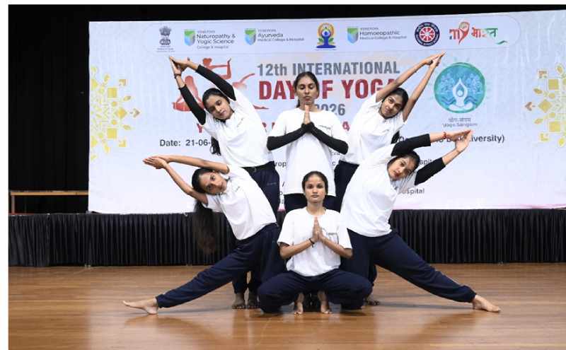 ಯೆನೆಪೋಯ ಪರಿಗಣಿತ ವಿಶ್ವವಿದ್ಯಾಲಯದಲ್ಲಿ 12ನೇ ಅಂತರರಾಷ್ಟ್ರೀಯ ಯೋಗ ದಿನಾಚರಣೆ-2026 ಸಂಭ್ರಮ