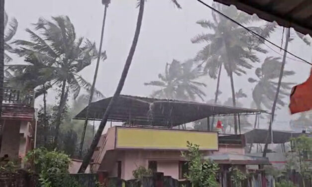 ರಾಜ್ಯದ ಹಲವೆಡೆ ಗುಡುಗು, ಬಿರುಗಾಳಿ ಸಹಿತ ಭಾರೀ ಮಳೆ – ಜನಜೀವನ ಅಸ್ತವ್ಯಸ್ತ