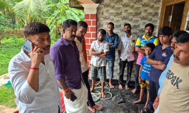 ಸಜೀಪಮೂಡ : ವಿದ್ಯುತ್ ಶಾರ್ಟ್ ಸರ್ಕ್ಯೂಟ್‌ ನಿಂದ ಅಗ್ನಿ ಅವಘಡ ಮನೆಗೆ ಹಾನಿ – ಸ್ಥಳಕ್ಕೆ ಬಂಟ್ವಾಳ ಶಾಸಕ ರಾಜೇಶ್ ನಾಯ್ಕ್ ಉಳಿಪ್ಪಾಡಿಗುತ್ತು ಭೇಟಿ