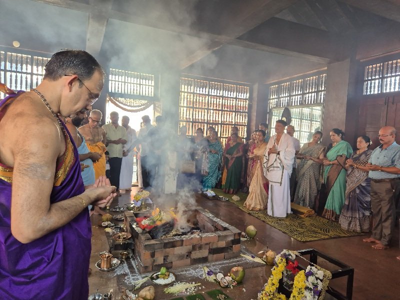 ಪೊಳಲಿ ಶ್ರೀ ರಾಜರಾಜೇಶ್ವರಿ ದೇವಸ್ಥಾನದಲ್ಲಿ ಶಾಸಕ ರಾಜೇಶ್ ನಾಯ್ಕ್ ಅವರಿಂದ ಚಂಡಿಕಾ ಯಾಗ