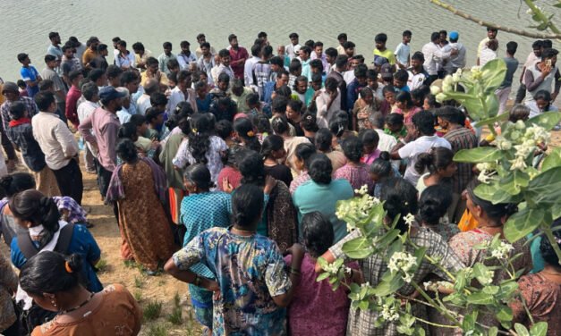 ಕೆರೆಯಲ್ಲಿ ಮುಳುಗಿ ಮೂವರು ಮಕ್ಕಳು ದುರ್ಮರಣ – ಮುಗಿಲುಮುಟ್ಟಿದ ಪೋಷಕರ ಆಕ್ರಂದನ